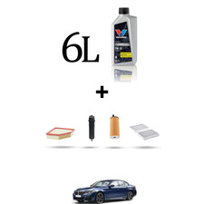 HOFFCAR Kit tagliando 4 FILTRI