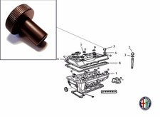 Dado coprivalvole per alfa - dado,