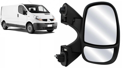 Specchietto manuale destro - specchietto,