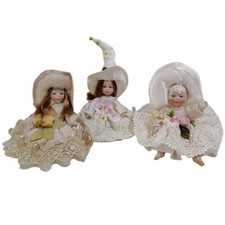 Bambola porcellana set 3 - di, da