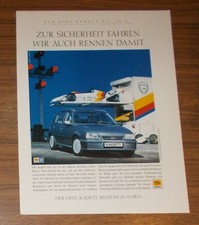 Rara Pubblicità OPEL KADETT