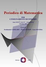Periodico di matematica. Per