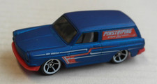 Hot Wheels 1969 VW Volkswagen Type 3 Variant Squareback Custom blu satinato/rosso '69