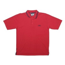 Polo UMBRO uomo rossa L misto