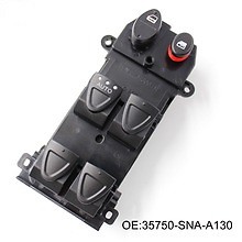 PULSANTIERA ALZAVETRI ALZACRISTALLI SX HONDA CIVIC 2006 22 PIN 35750-SNA-H11