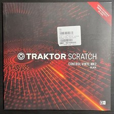 Native Instruments Traktor Scratch Pro Control Vinyl Mark 2 MK2 Black Record quasi nuovo