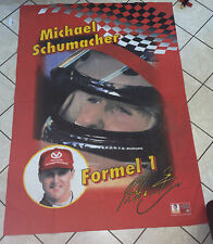 Bandiera Gigante MICHAEL SCHUMACHER Formula 1 FERRARI originale PPM 190x140 Cm