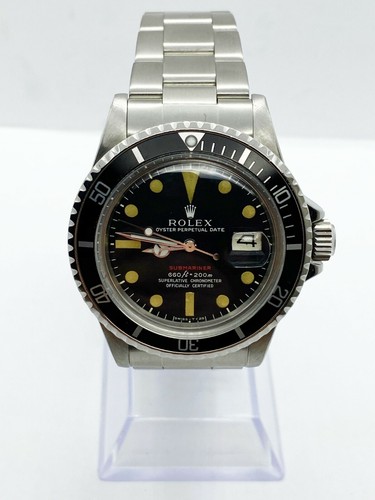 Vintage rolex red submariner - rolex,