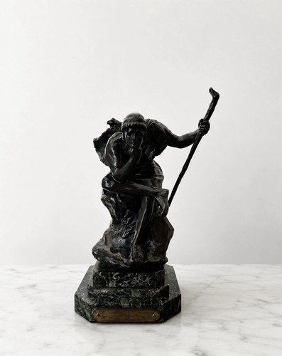 Scultura bronzo xix secolo - scultura, in