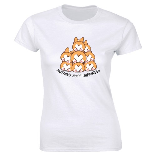 Shirt donna nothing butt - t-shirt,