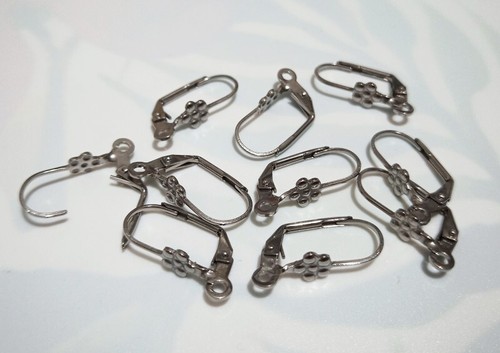 5coppie ganci orecchini