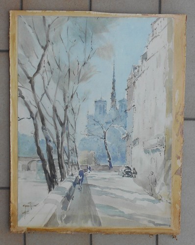 Quadro dipinto acquerello - ad,