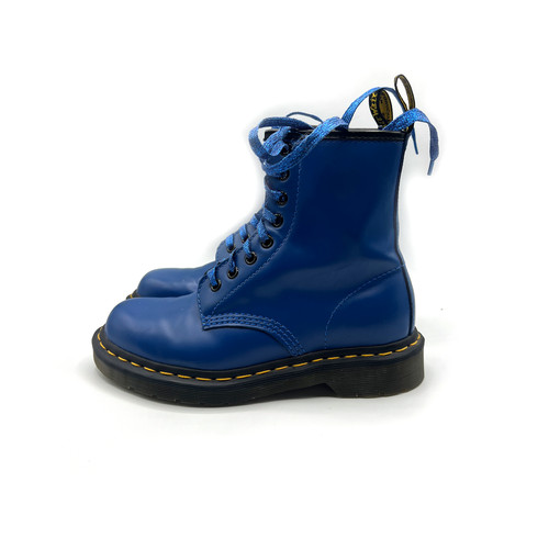 Stivaletti martens blu - dr., in
