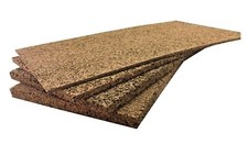 Pannelli in sughero biondo 100 X 50 X 2 cm cappotto isolamento termico acustico.