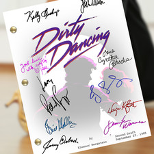Dirty Dancing Autografo Script