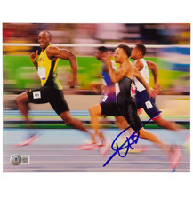 Stampa finale olimpica Usain