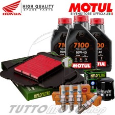 Tagliando HONDA NTV 650 Deauville 1999 2000 / Olio Motul 7100 + Filtri + Candele