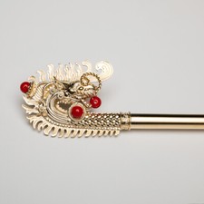 Bastone per capelli tradizionale coreano Binyeo sotto l'ombrello del re spilla della regina