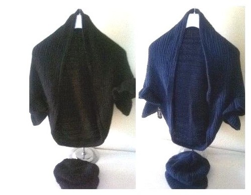 Completo maglione cappello - e,