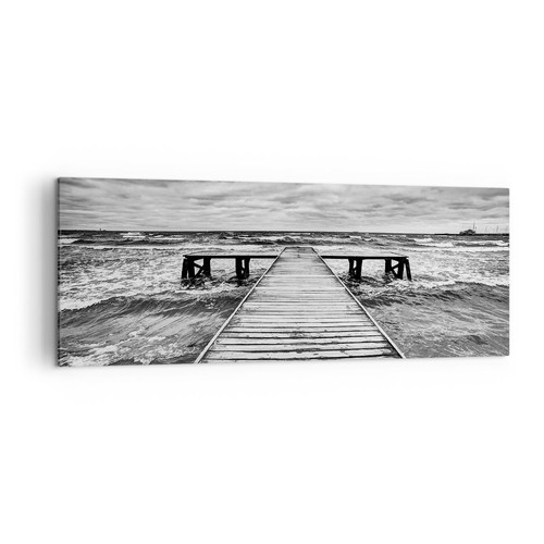 Quadro tela 140x50cm ponte - su,