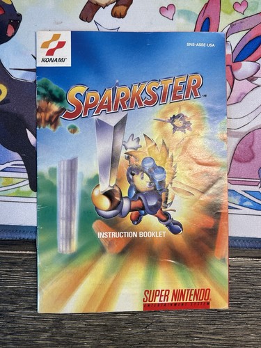 Sparkster libretto istruzioni - sparkster,