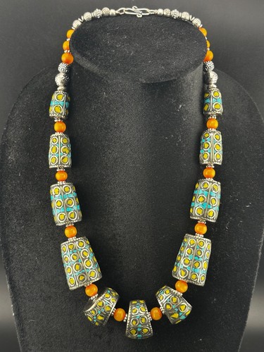 Collana vintage turchese