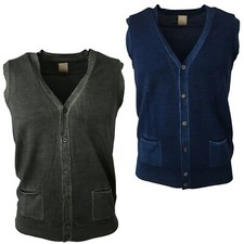 Gilet uomo con bottoni e