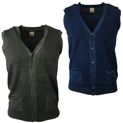 Gilet uomo con bottoni - , e