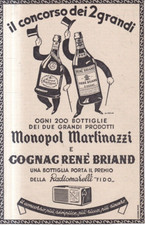 D1a - Concorso Monopol Martinazzi - Pubblicita Advertising Anni 50