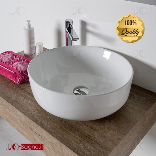Lavabo appoggio tondo ø41 - , in