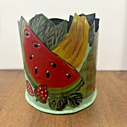 Porta fioriera design frutta