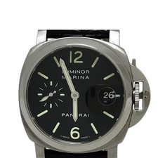 Orologio automatico uomo PANERAI Luminor Marina OP6625 quadrante nero acciaio inox