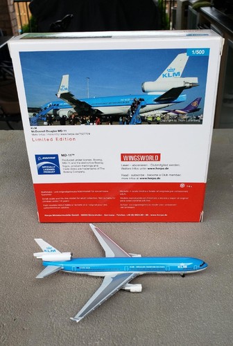 Herpa mcdonnell douglas klm - mcdonnell,