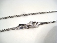 Collane da 45 a 90 cm, catena Veneziana VERO argento 925 1,2mm.Vedi Negozio EBAY