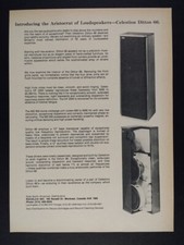 Pubblicità Celestion Ditton