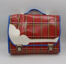 Borsa Cartella Scuola Vintage Anni 70/80 Senza la tracolla. 