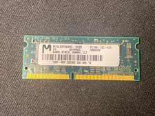Micron 64MB Synch PC100-222-620 MT4LSDT864HG-10EB1 Laptop Memory