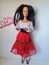 BARBIE MATTEL RIO SENORITA HISPANIC SUPERSTAR STEFFIE FACE BAMBOLA DOLL VINTAGE 