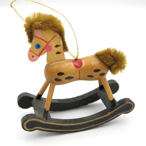 Cavallo dondolo vintage in - cavallo, a