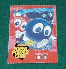 NINTENDO POWER SUPER POWER CLUB SINGLE TRADING CARDS