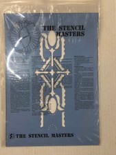 STENCIL PITTURA DECORAZIONE PARETI LEGNO TESSUTO VETRO CERAMICA GRECA CM23X9