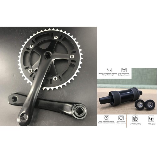 Guarnitura monovelocità 46t - guarnitura,