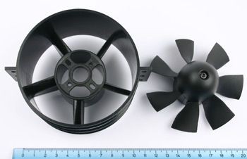 Haoye ventola edf 90mm - ventola,