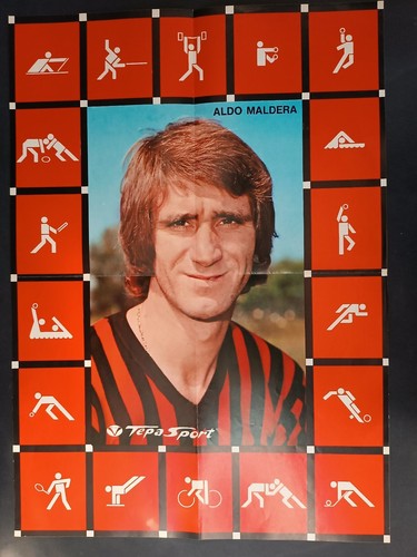 Poster aldo maldera - aldo, calcio