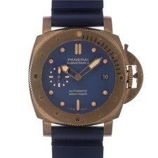 Panerai Sommergibile Bronzo Blu Abisso 42 PAM01074 Scatola/Carta