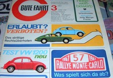 VW Maggiolino 1200 Tipo 3 con Eriba Pan! GOSSEN Rally Montecarlo Automatico GF 1967 3