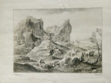 Antica Incisione Fine XVIII /