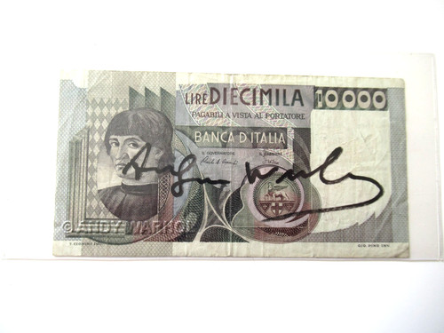 Warhol banconota vera da - a),