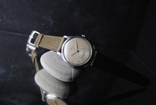 Omega Classic Men's Oversized 38mm Calatrava 2609 Vintage Stainless Steel Watch