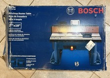 RA1181 Router da banco tavolo 27 pollici x 18 pollici Piano in alluminio con 2-1/2 pollici Aspirapolvere